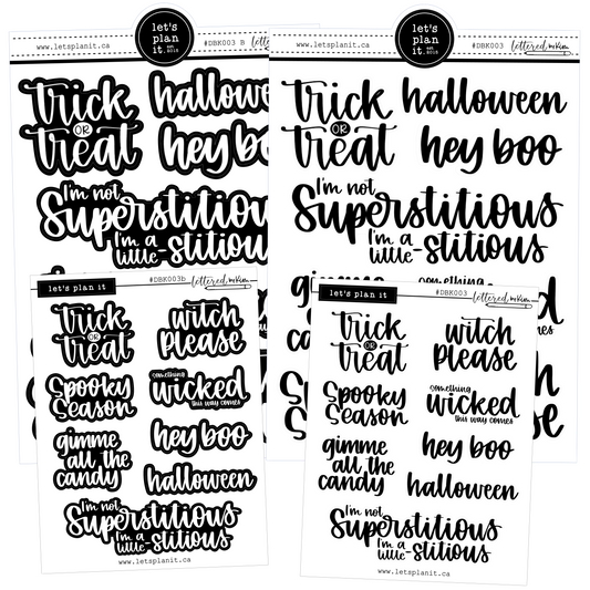 Lettered by Kim | Halloween Quotes 1