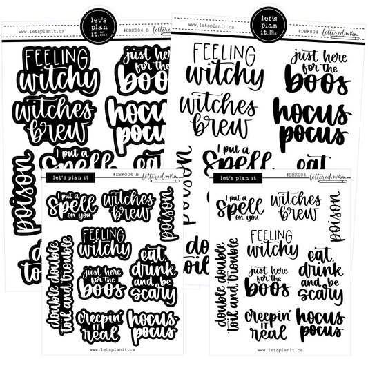Lettered by Kim | Halloween Quotes 2