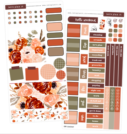 AMBER COLLECTION | Weekly Kits
