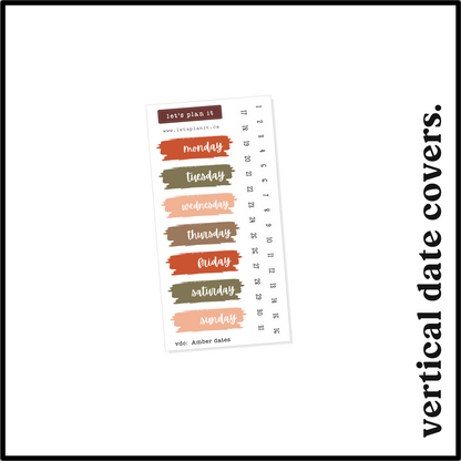 AMBER COLLECTION | Weekly Kits