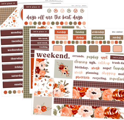 AMBER COLLECTION | Weekly Kits