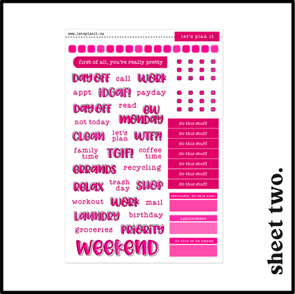 FELICITY COLLECTION | Weekly Kits