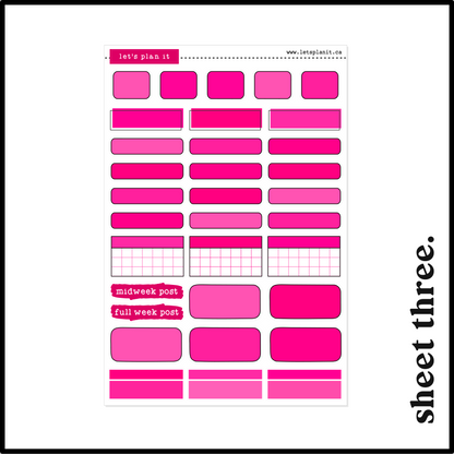 FELICITY COLLECTION | Weekly Kits