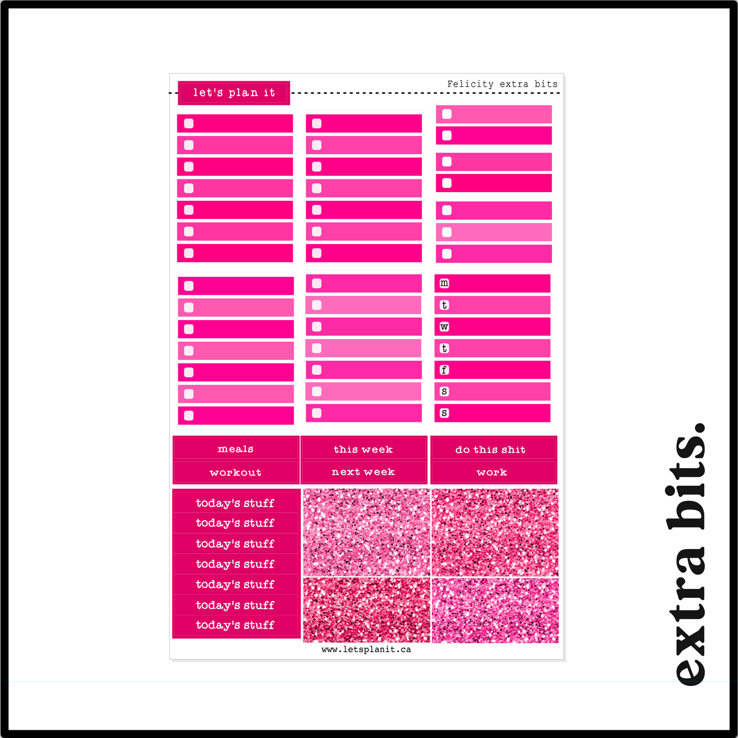 FELICITY COLLECTION | Weekly Kits