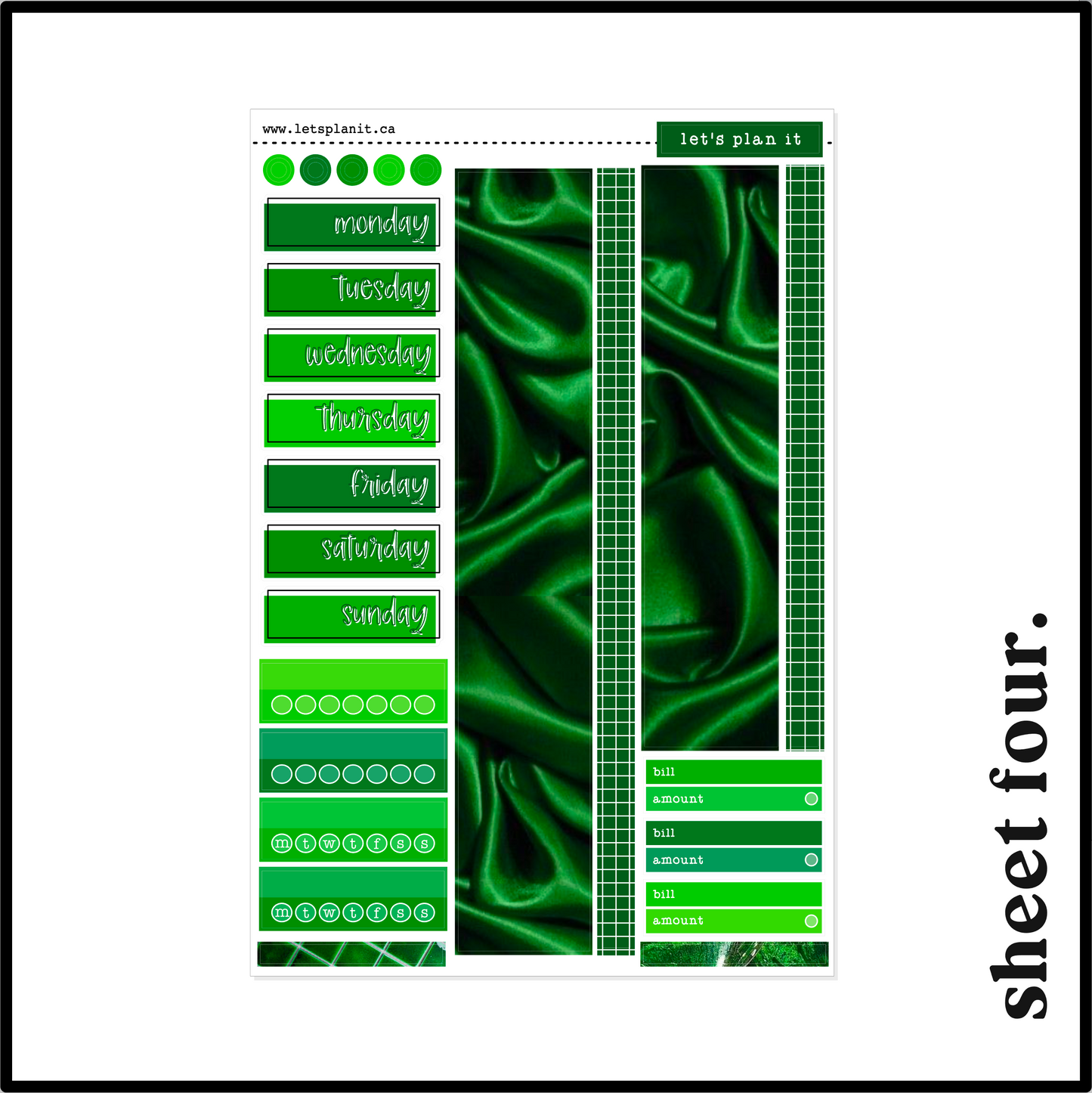 FRANKIE COLLECTION | Weekly Kits