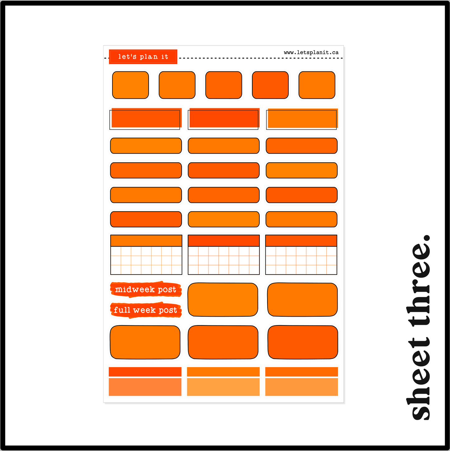 TAYLOR COLLECTION | Weekly Kits