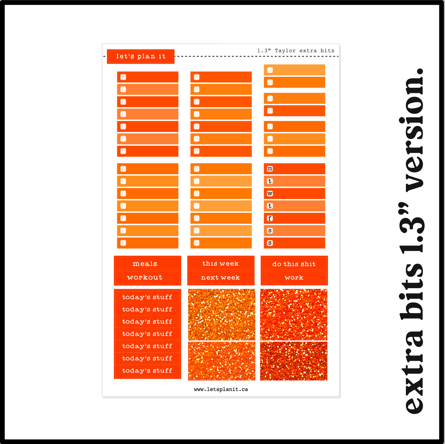 TAYLOR COLLECTION | Weekly Kits