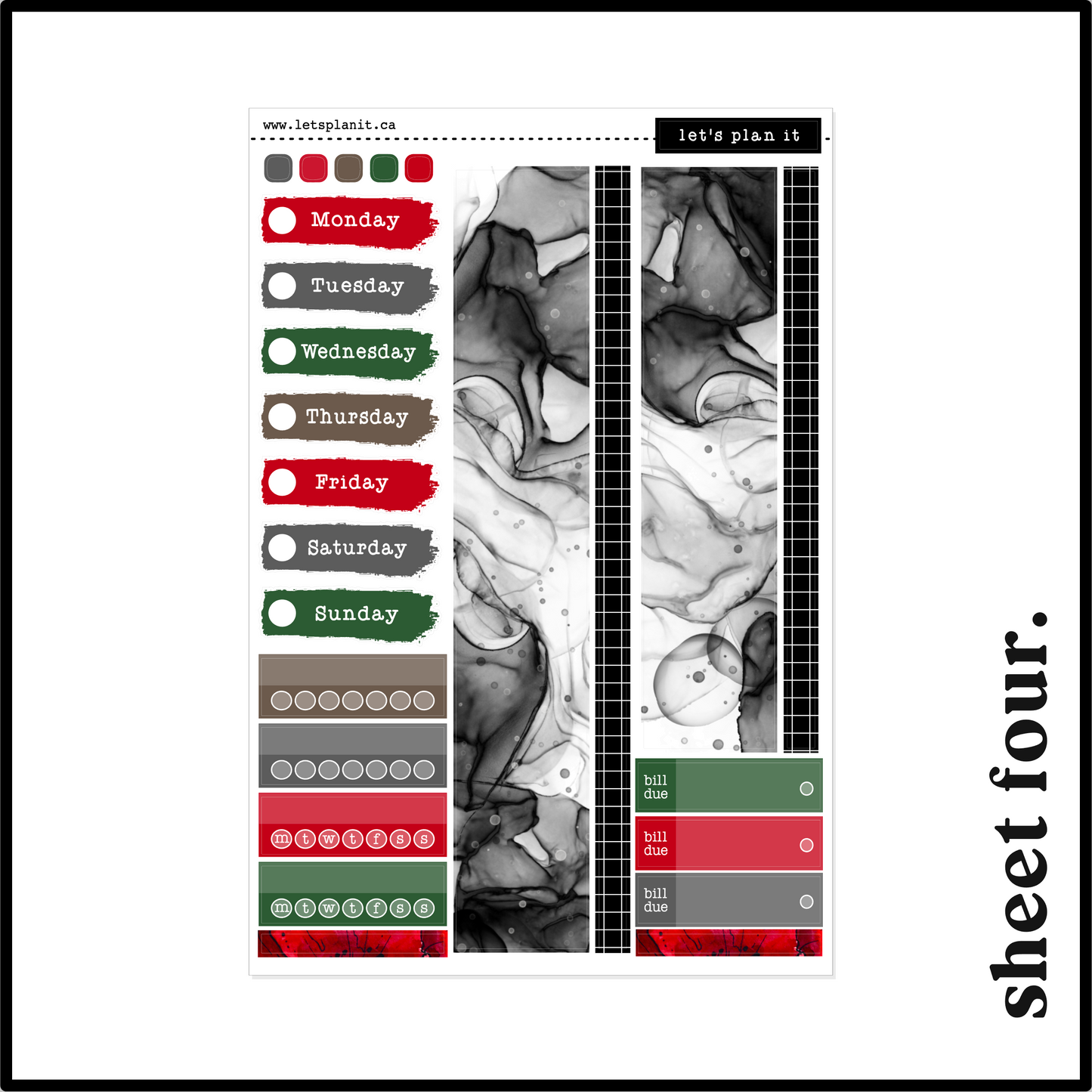 POPPY COLLECTION | Weekly Kits