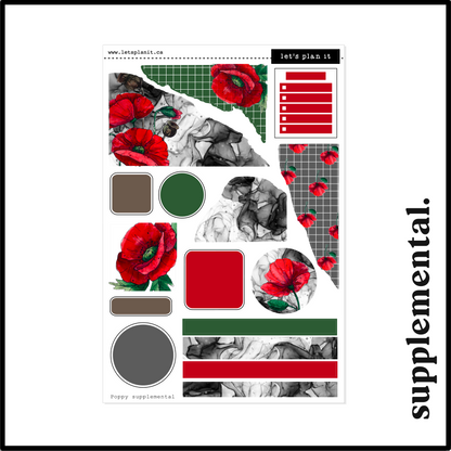 POPPY COLLECTION | Weekly Kits