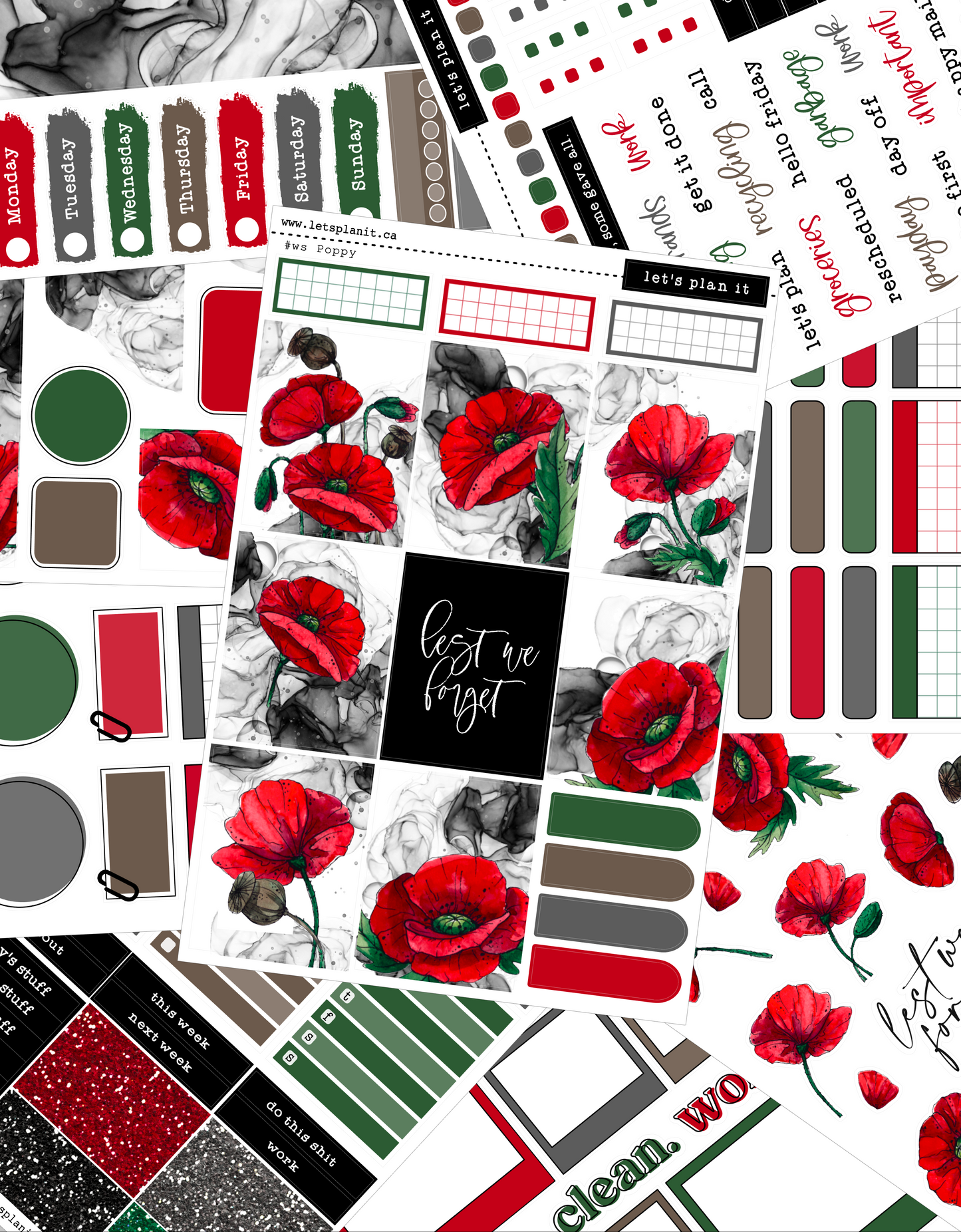 POPPY COLLECTION | Weekly Kits