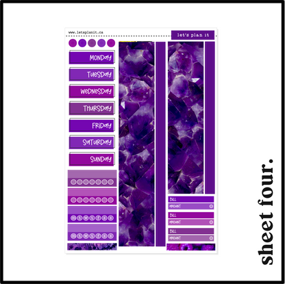 VIOLET COLLECTION | Weekly Kits