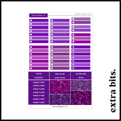 VIOLET COLLECTION | Weekly Kits