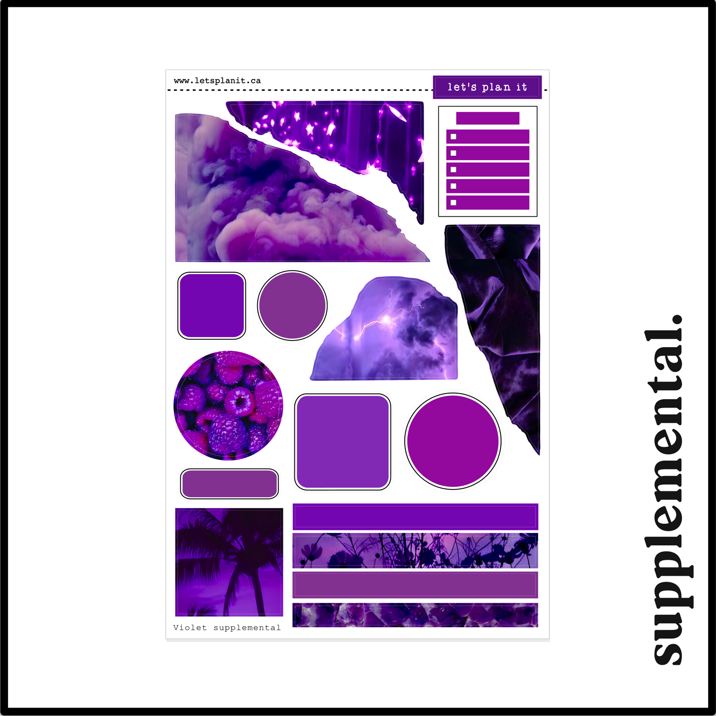 VIOLET COLLECTION | Weekly Kits