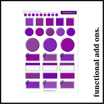 VIOLET COLLECTION | Weekly Kits