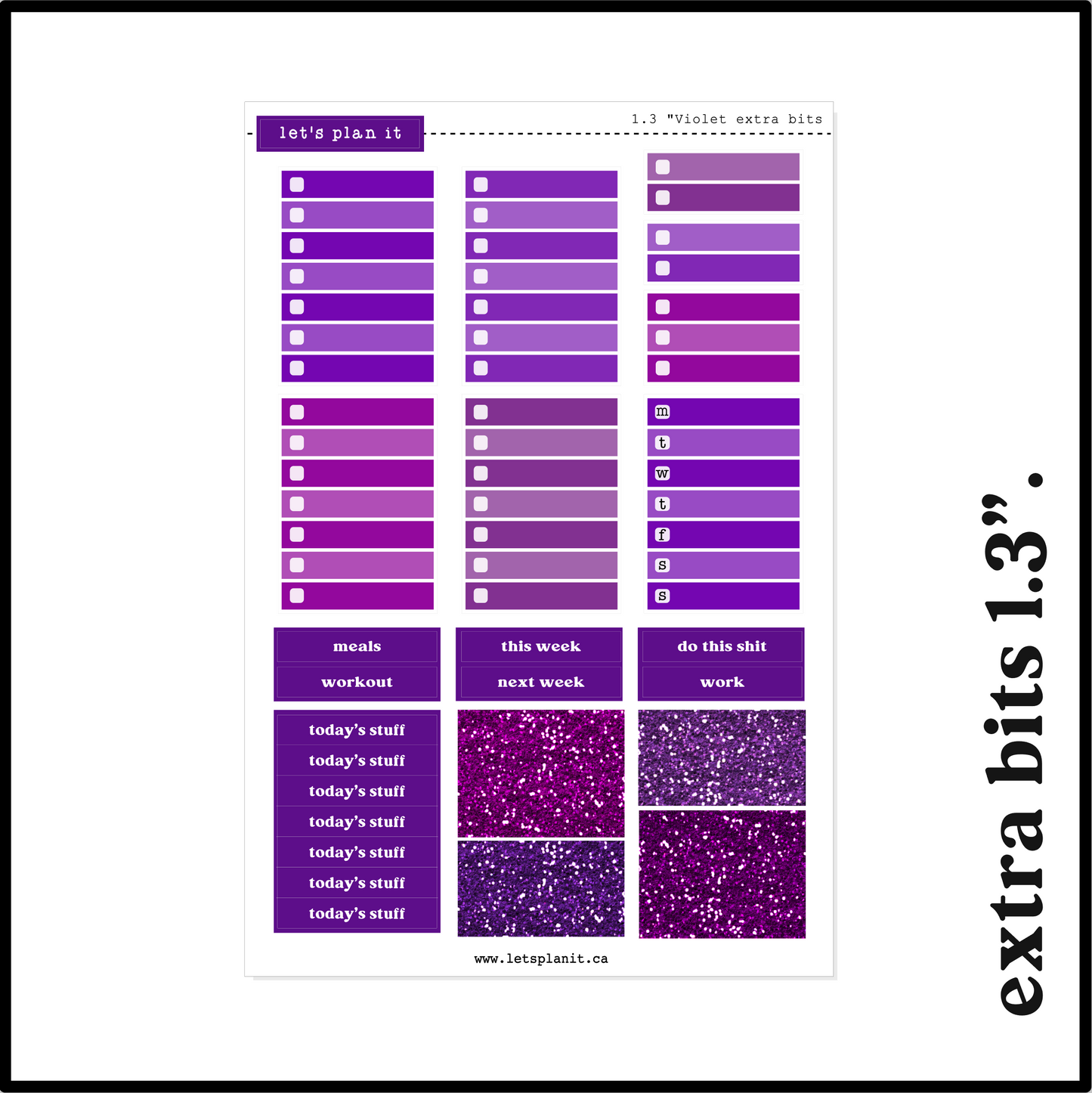 VIOLET COLLECTION | Weekly Kits