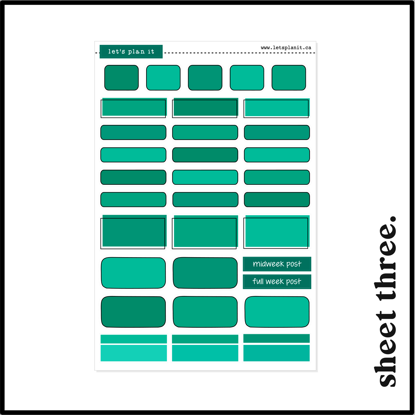 TEAGAN COLLECTION | Weekly Kits