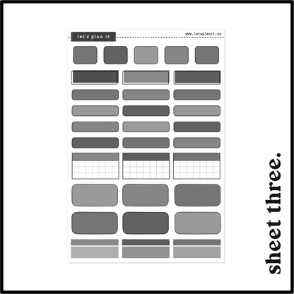 VALERIE COLLECTION | Weekly Kits