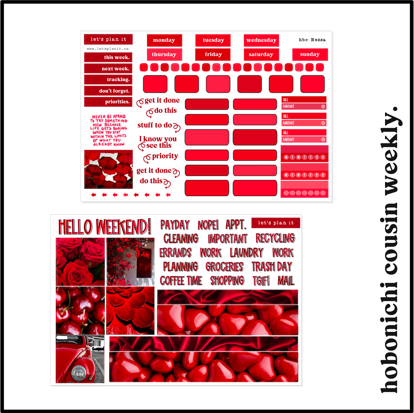 NESSA COLLECTION | Weekly Kits