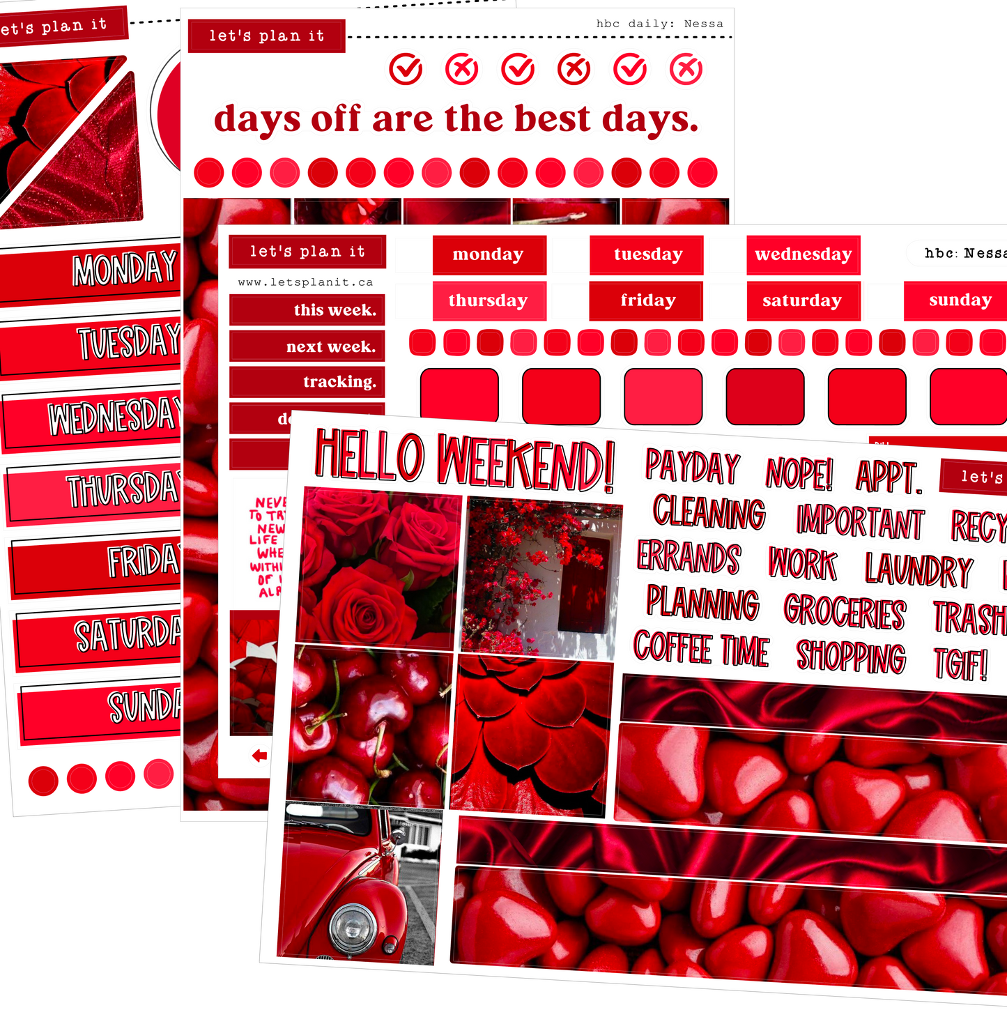 NESSA COLLECTION | Weekly Kits