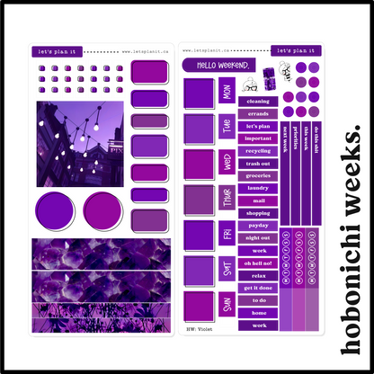 VIOLET COLLECTION | Weekly Kits