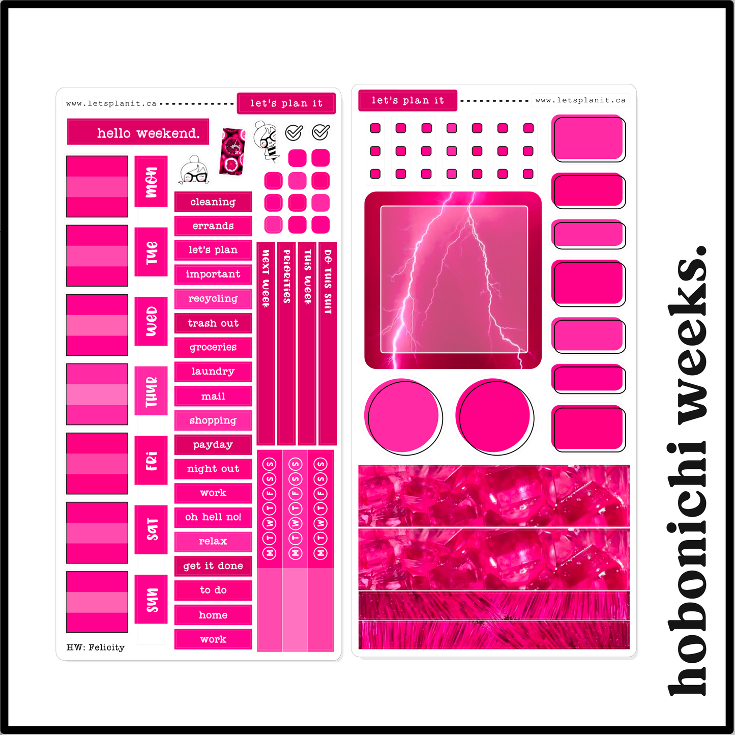 FELICITY COLLECTION | Weekly Kits