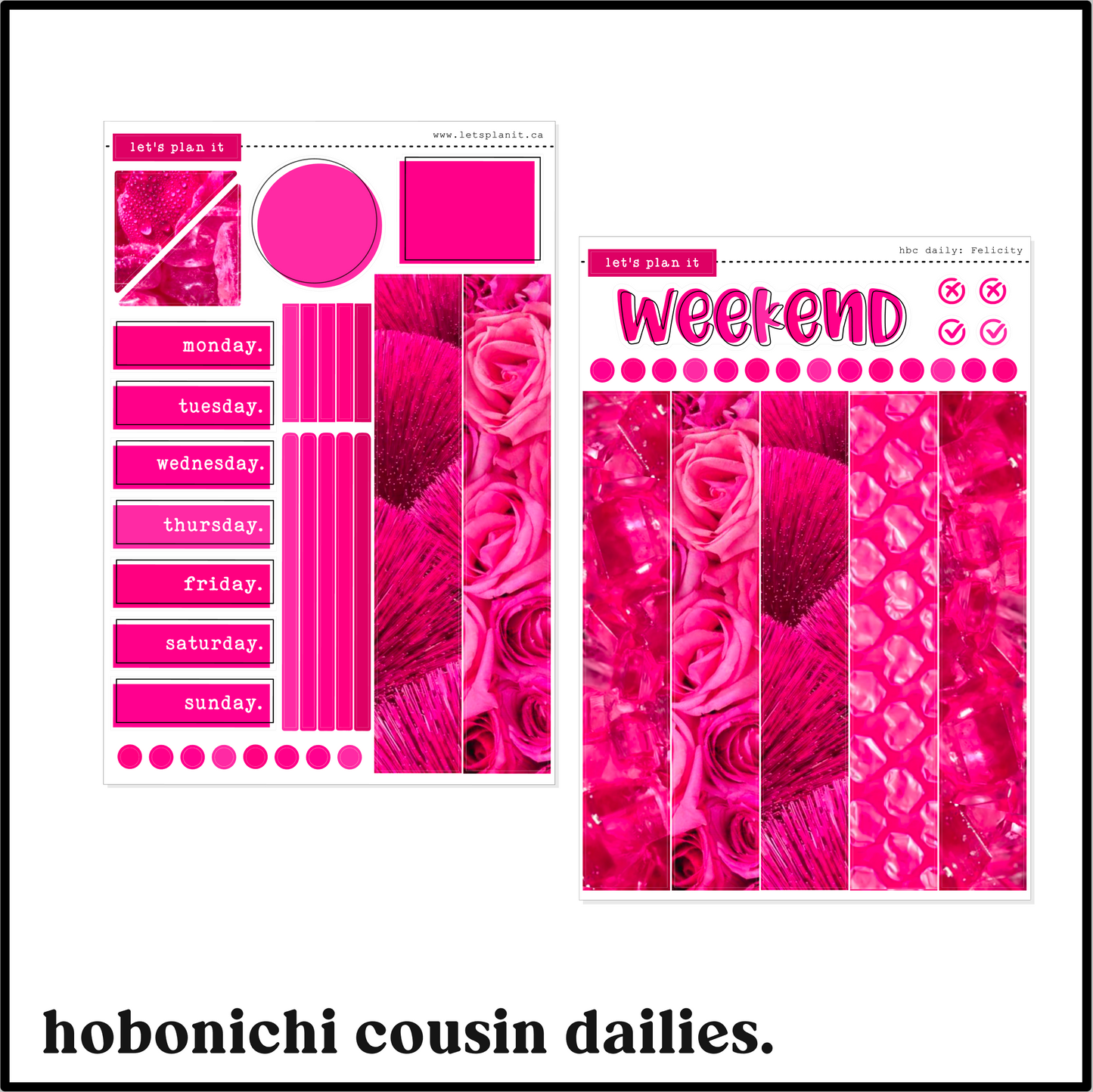 FELICITY COLLECTION | Weekly Kits