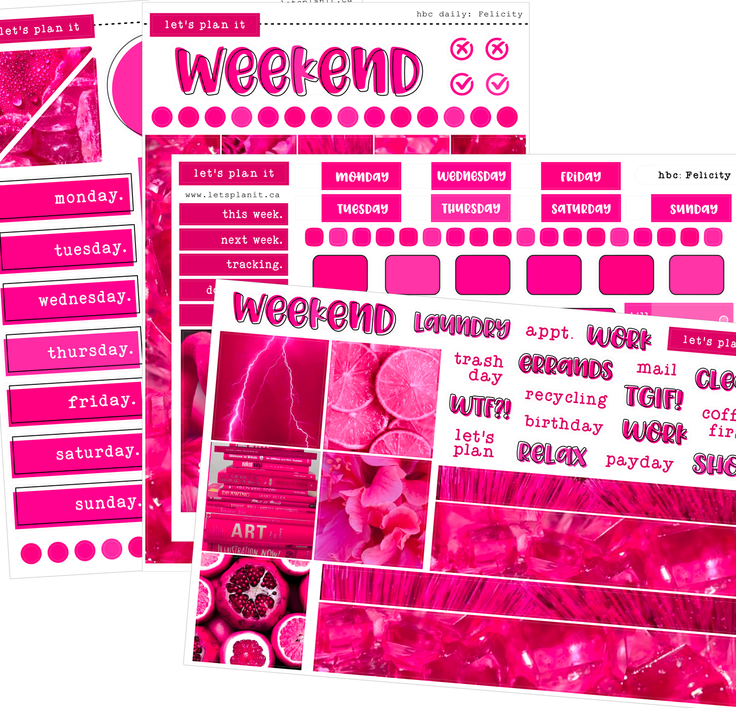 FELICITY COLLECTION | Weekly Kits