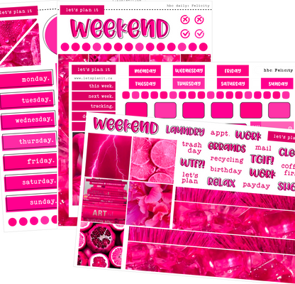 FELICITY COLLECTION | Weekly Kits