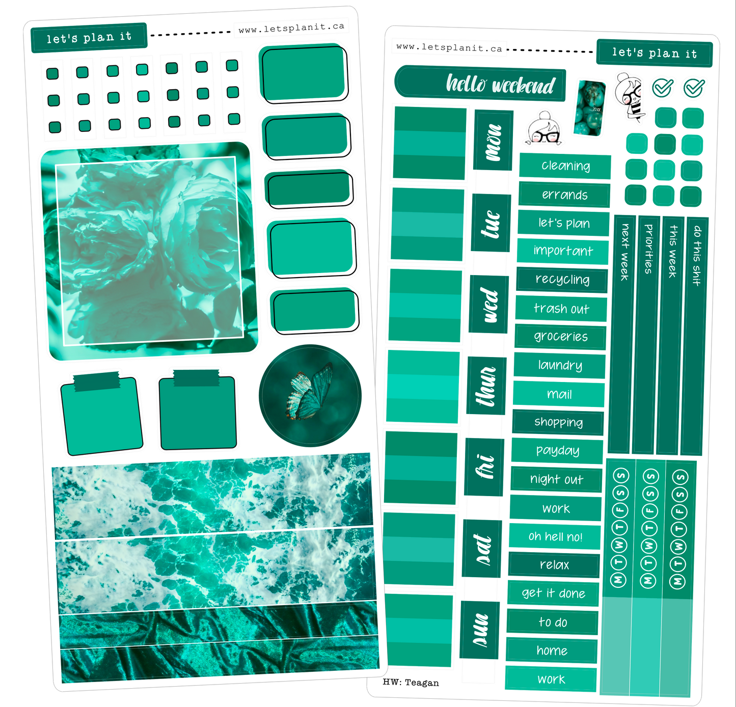 TEAGAN COLLECTION | Weekly Kits