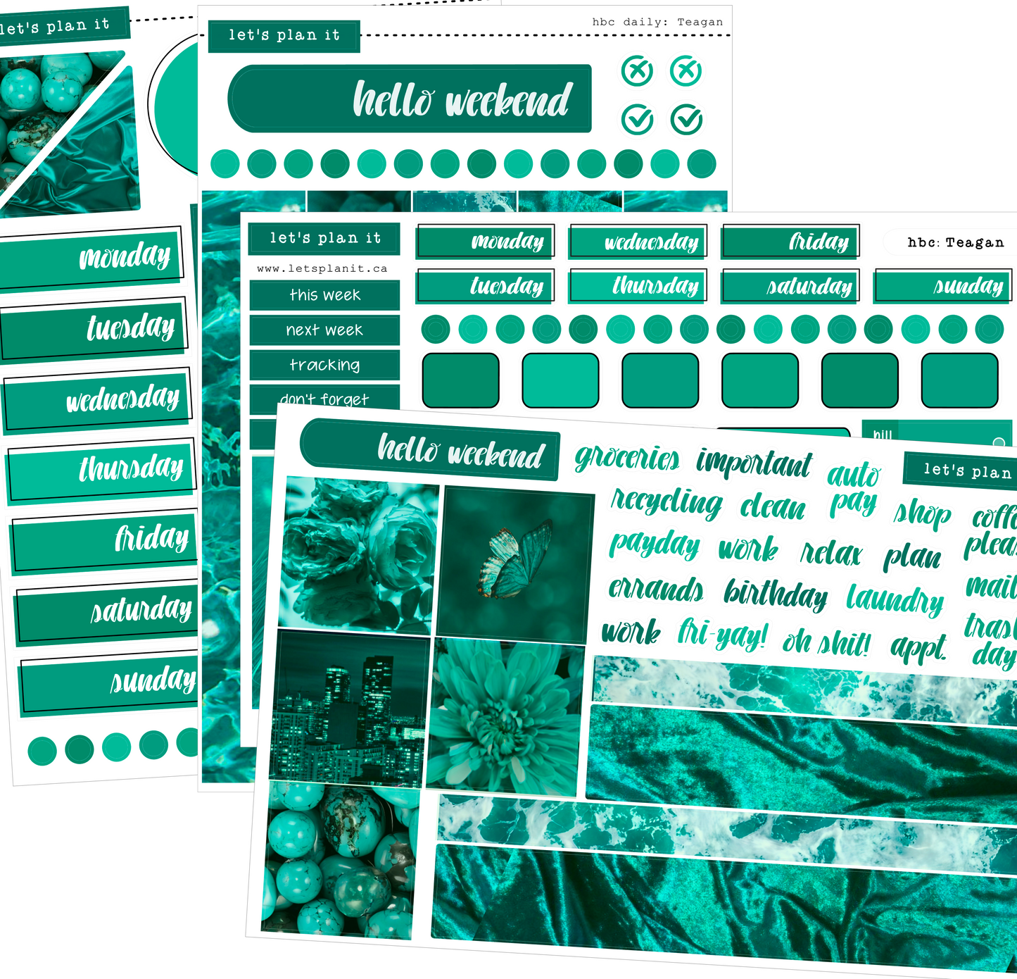 TEAGAN COLLECTION | Weekly Kits