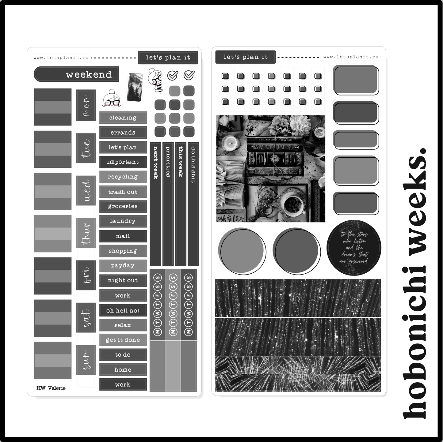 VALERIE COLLECTION | Weekly Kits