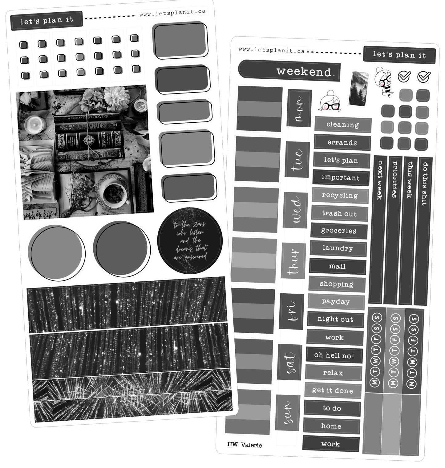 VALERIE COLLECTION | Weekly Kits