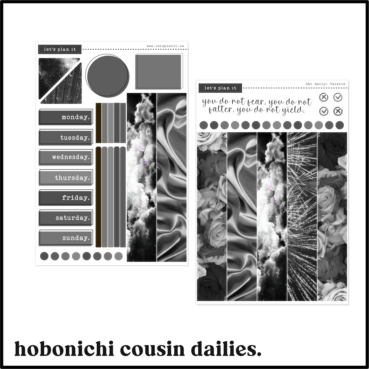 VALERIE COLLECTION | Weekly Kits