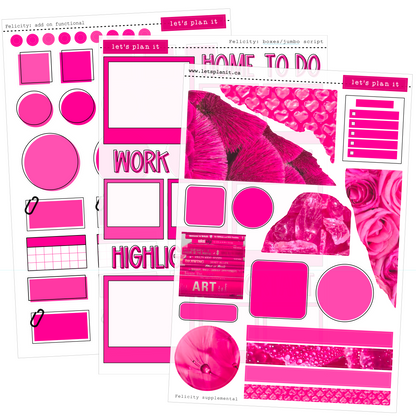 FELICITY COLLECTION | Weekly Kits