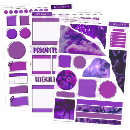 VIOLET COLLECTION | Weekly Kits