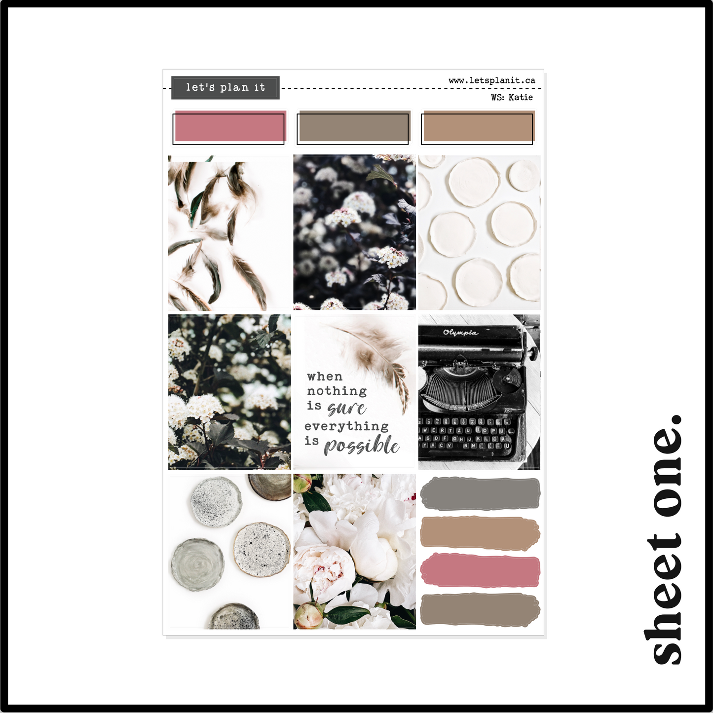 KATIE COLLECTION | Weekly Kits