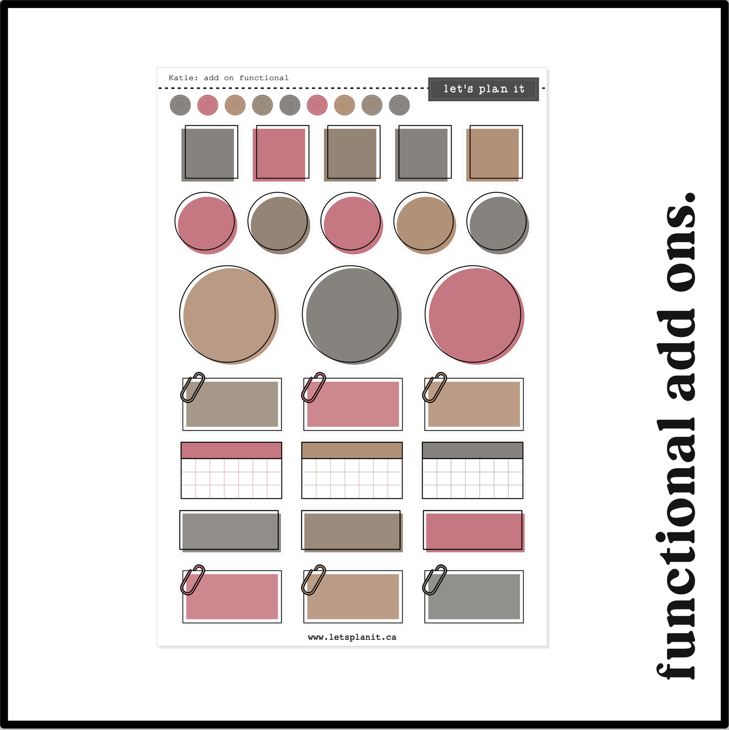 KATIE COLLECTION | Weekly Kits