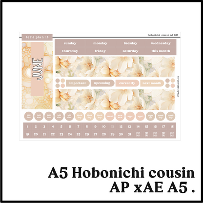 Monthly Kit: June birthstone | 8 layout options | June or Blank