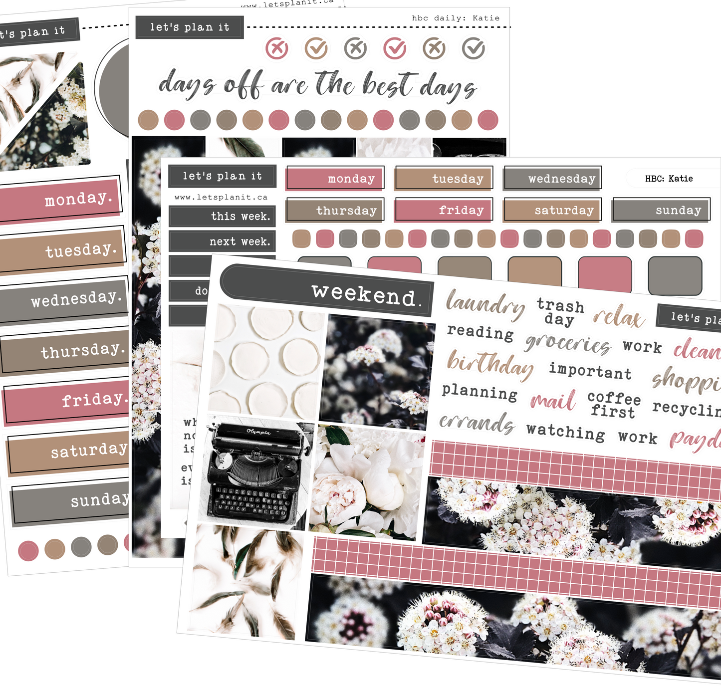 KATIE COLLECTION | Weekly Kits
