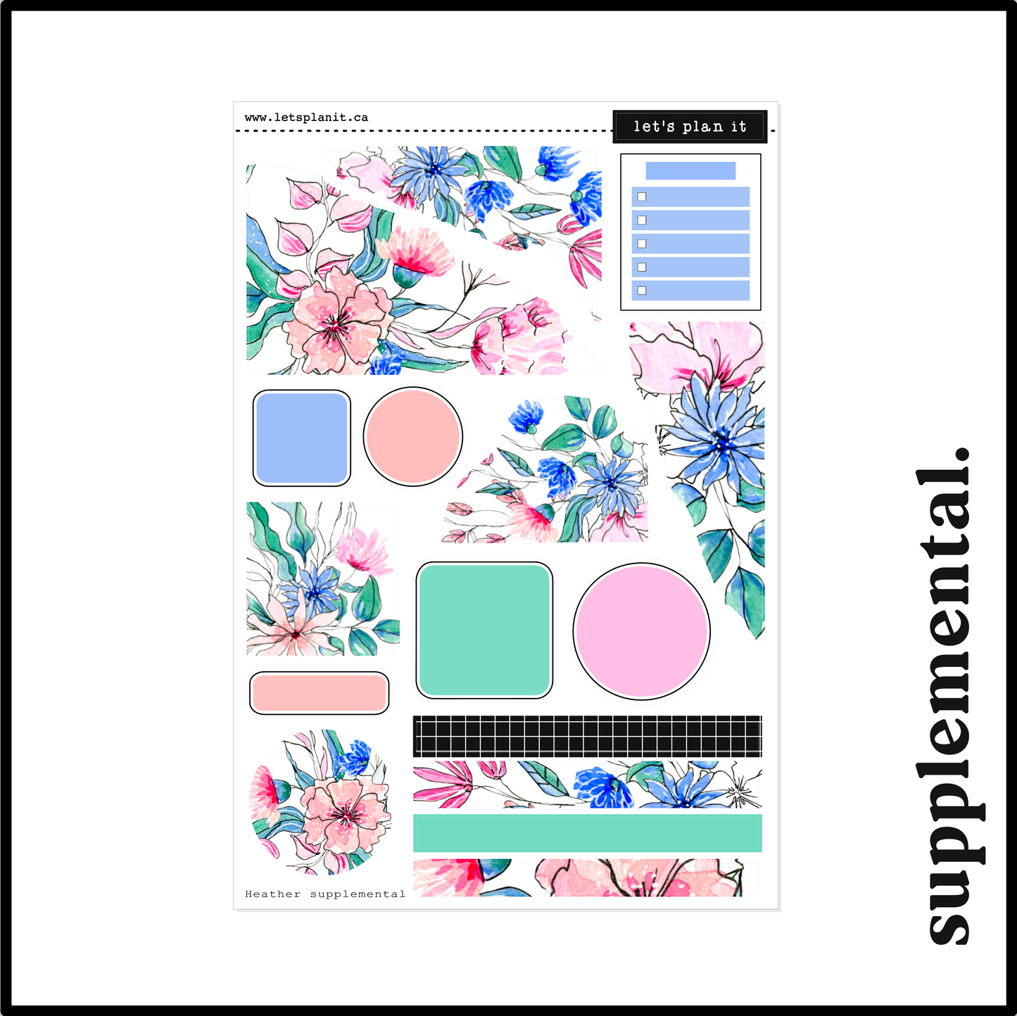 HEATHER COLLECTION | Weekly Kits