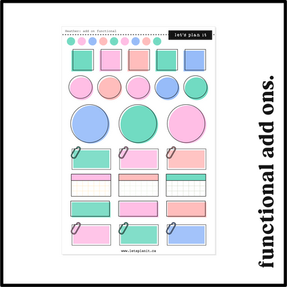 HEATHER COLLECTION | Weekly Kits
