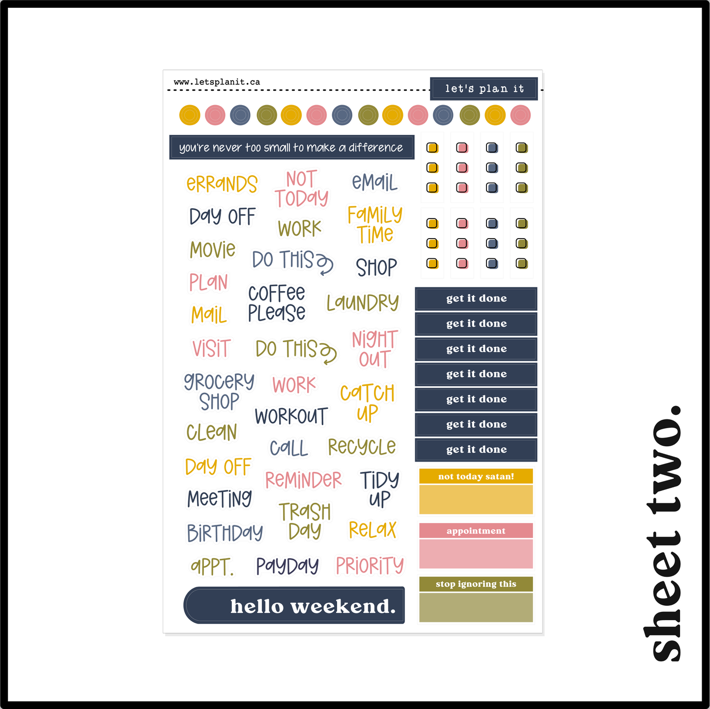 MIELLE COLLECTION | Weekly Kits