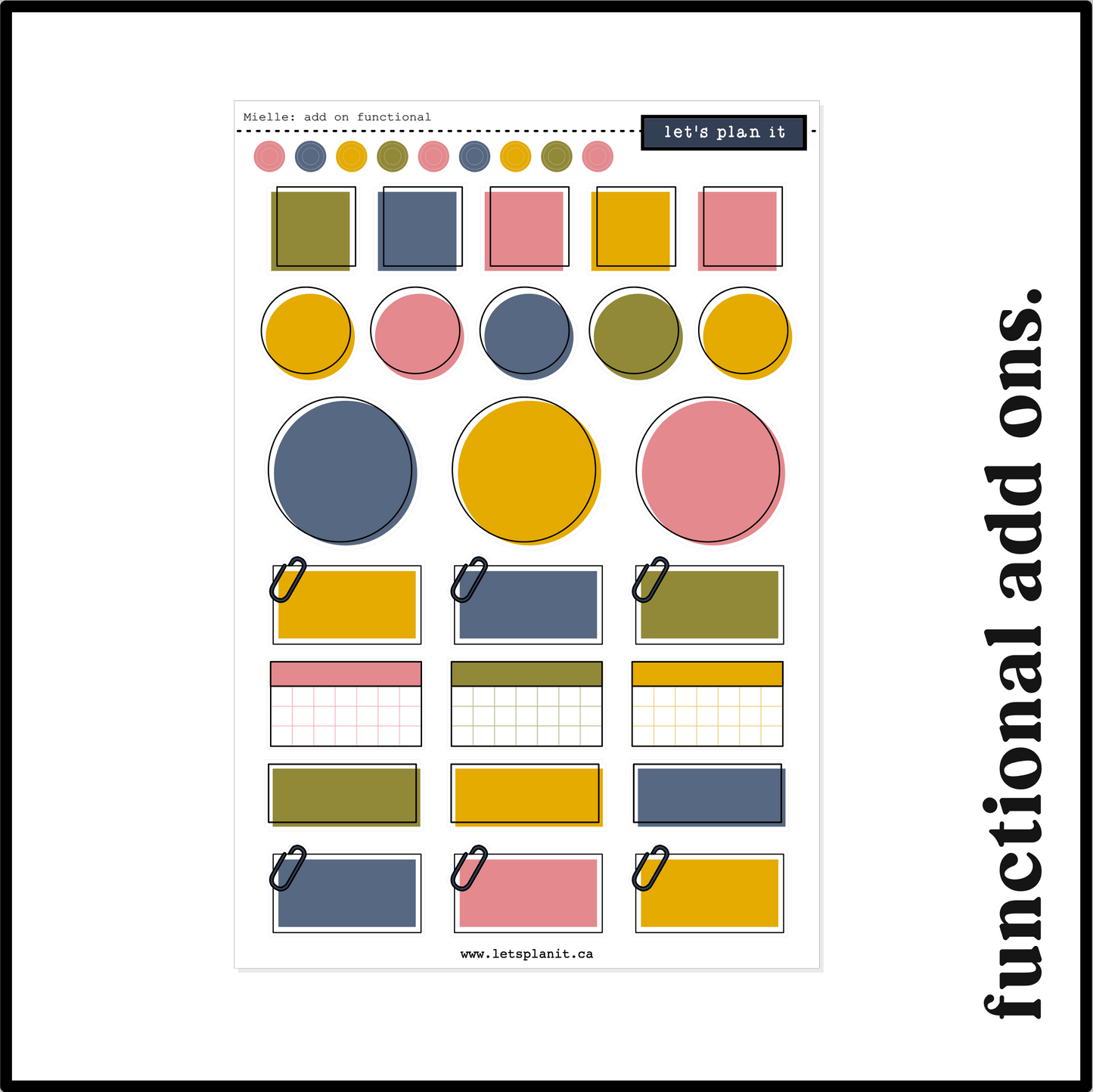MIELLE COLLECTION | Weekly Kits