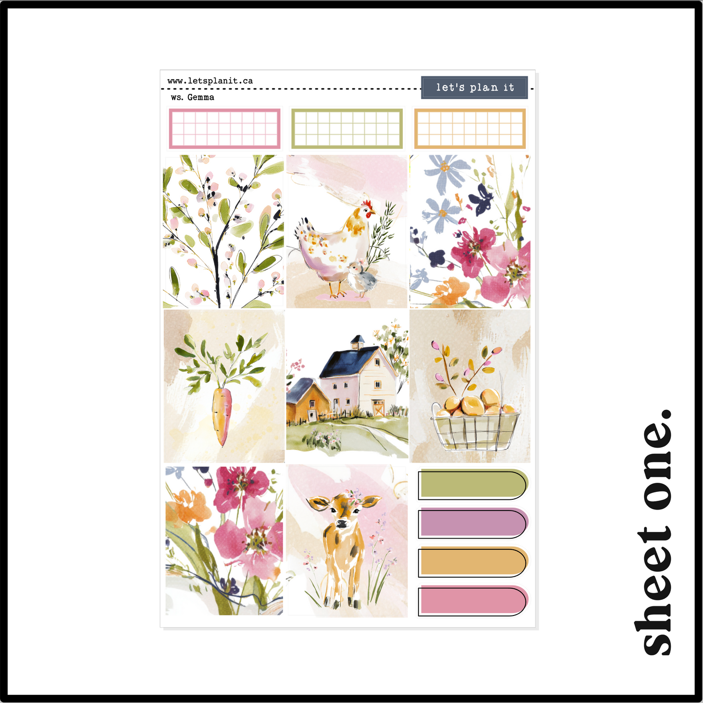 GEMMA COLLECTION | Weekly Kits