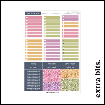 GEMMA COLLECTION | Weekly Kits