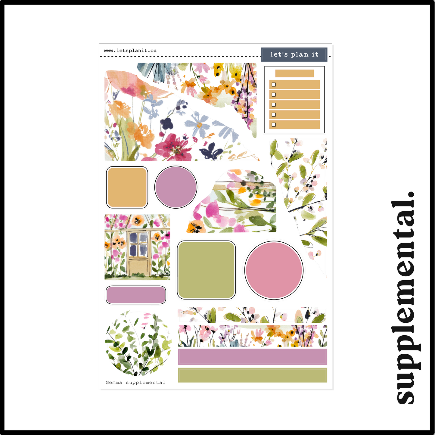 GEMMA COLLECTION | Weekly Kits