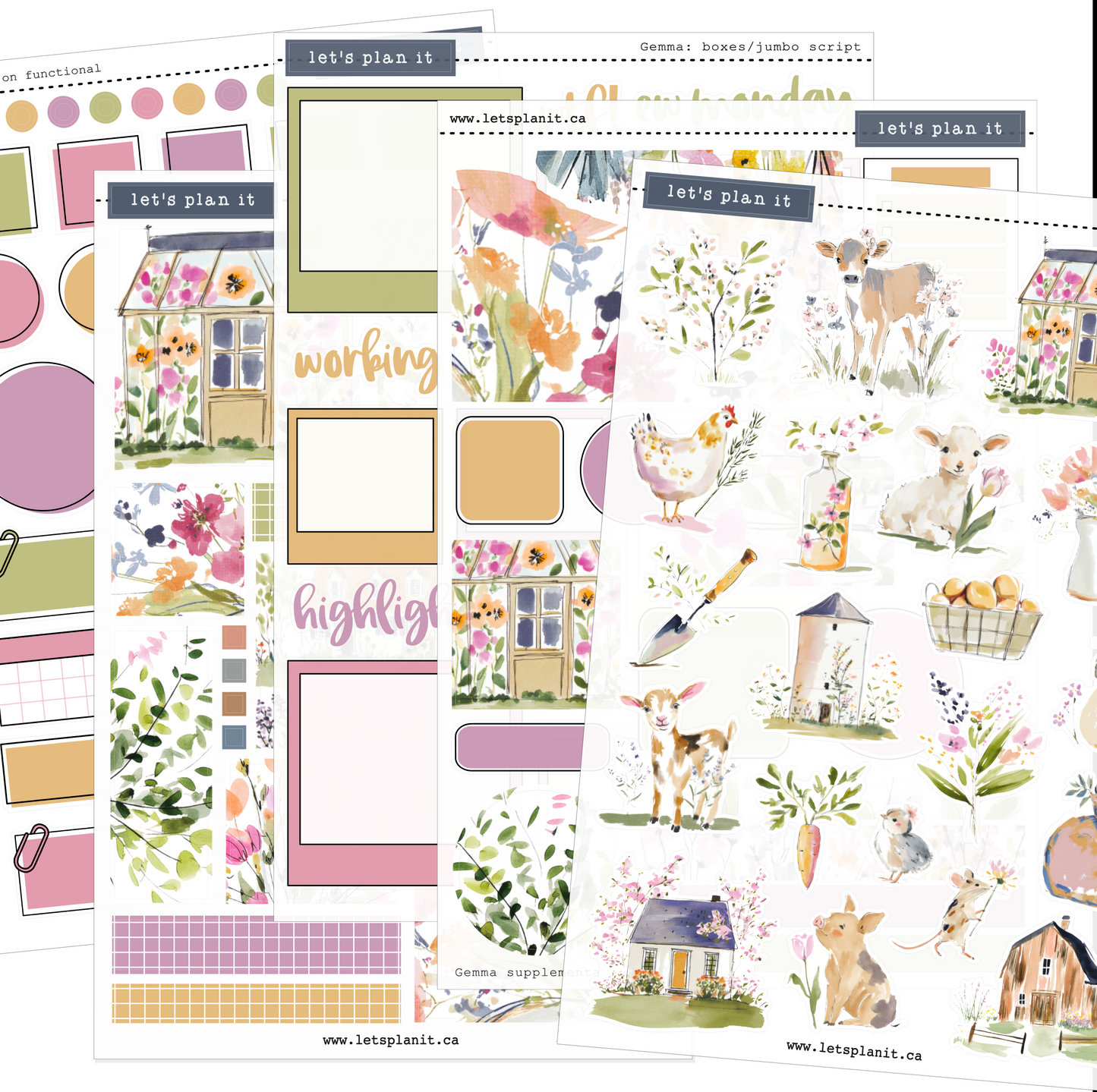 GEMMA COLLECTION | Weekly Kits