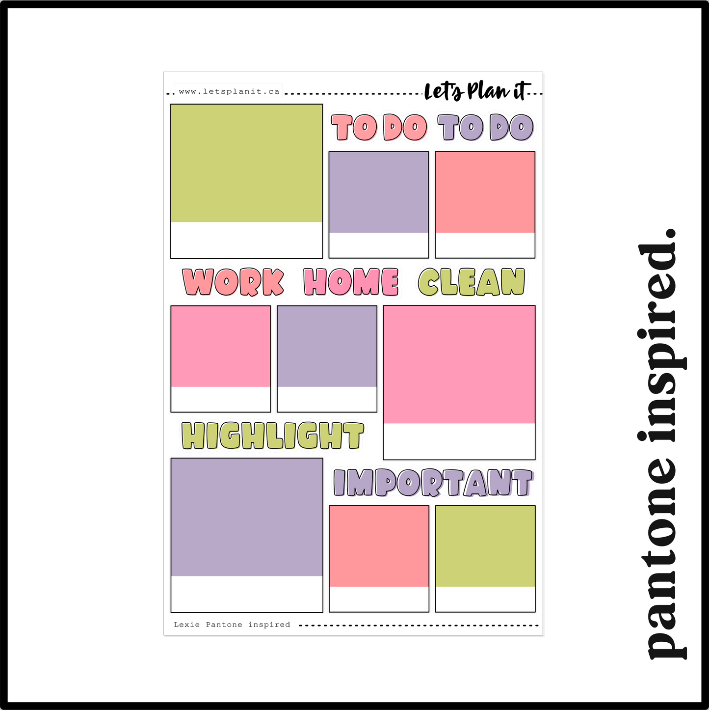 LEXIE COLLECTION | Weekly Kits