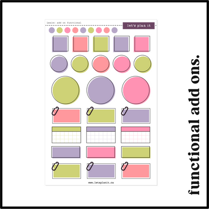LEXIE COLLECTION | Weekly Kits
