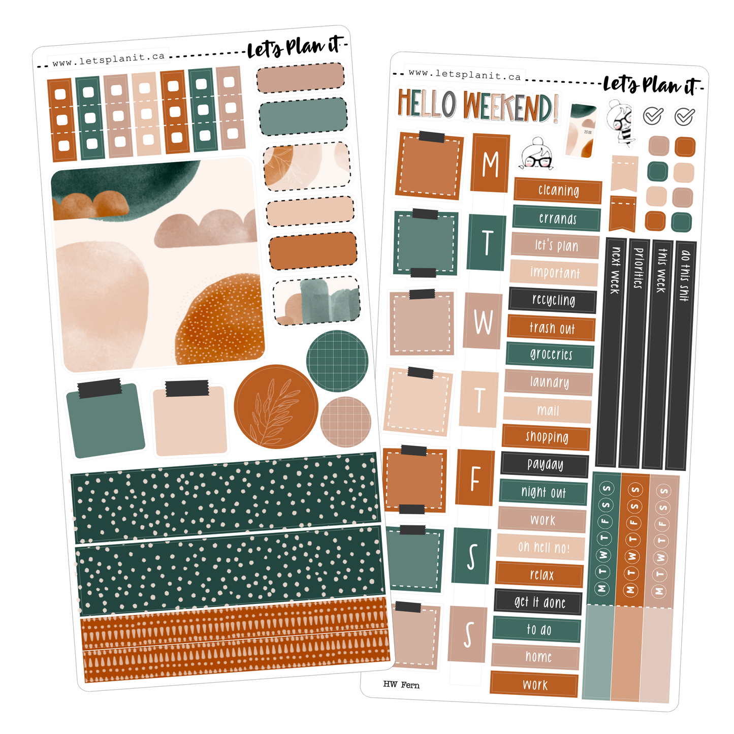 FERN COLLECTION | Weekly Kits